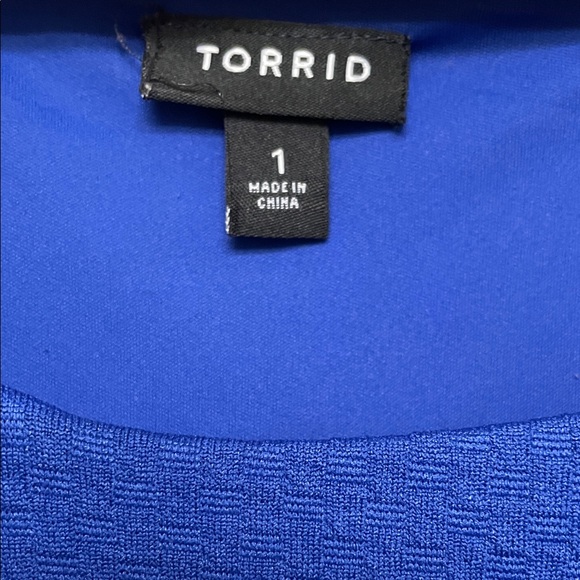 Torrid Royal Blue Sleeveless Dress - Picture 4 of 12
